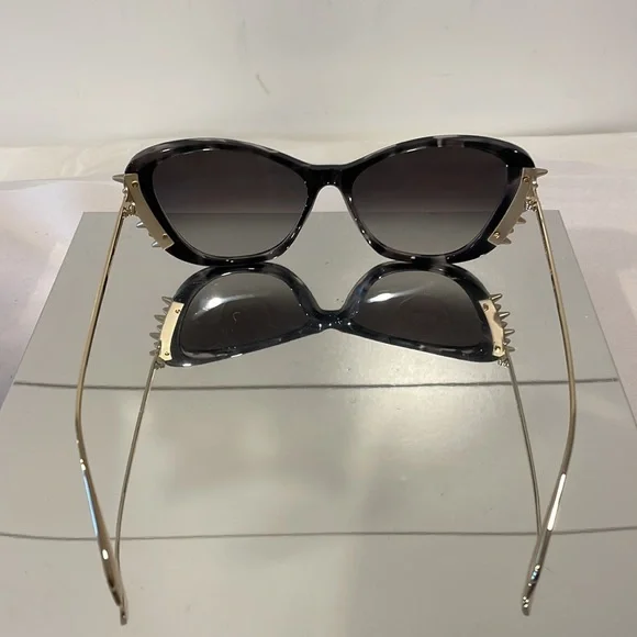 ALEXANDER MCQUEEN AM0339S-002 SUNGLASSES - Picture 4 of 11